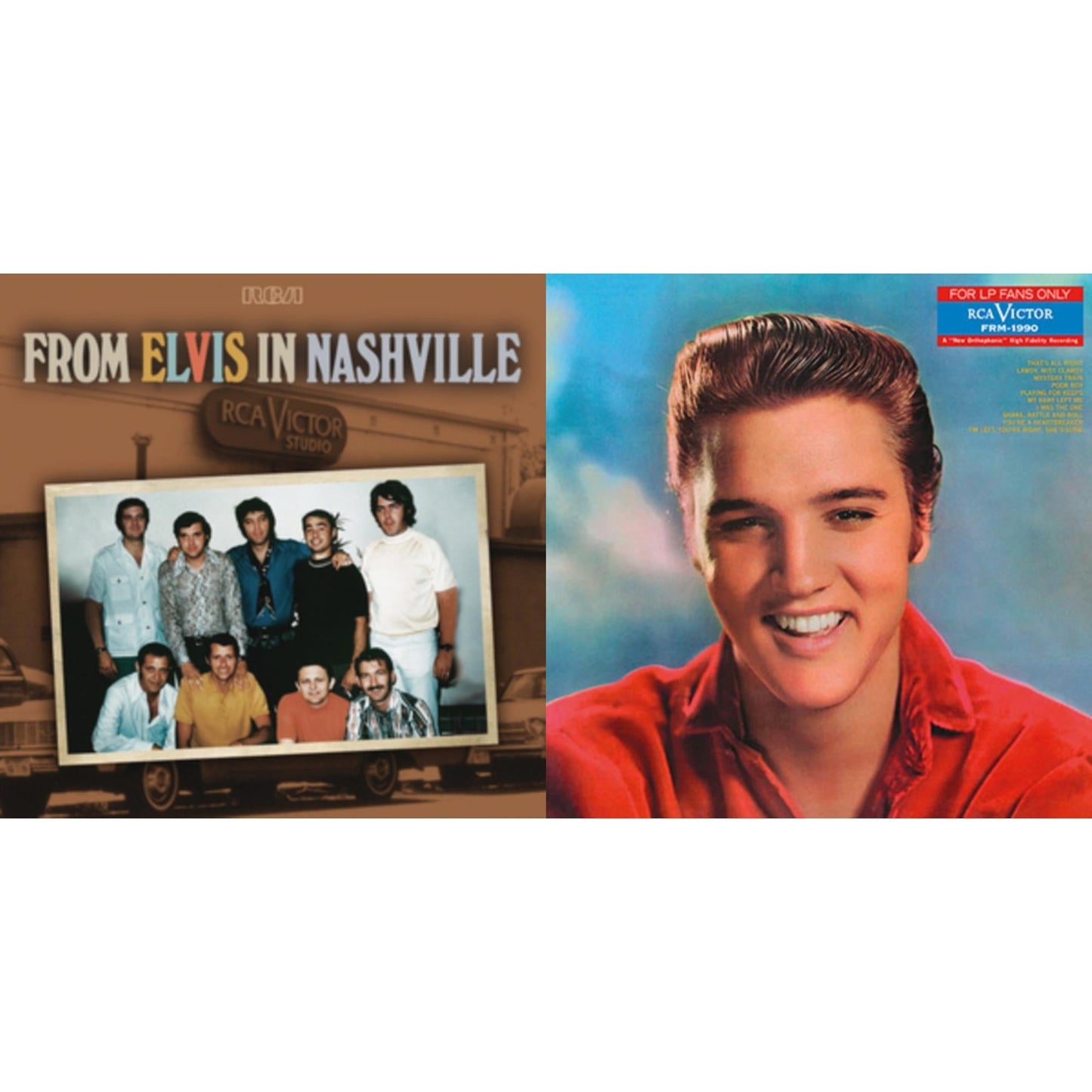 Elvis Presley - From Elvis In Nashville (2LP) & For LP Fans Only (Translucent Blue Vinyl/180G)