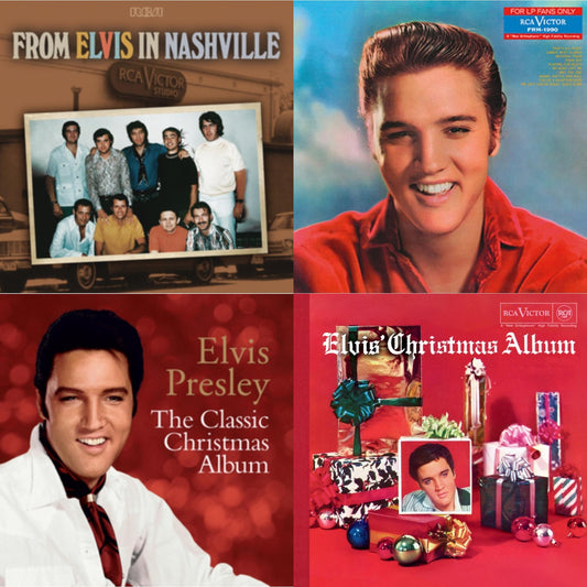 Elvis Presley - From Elvis In Nashville (2LP) & Classic Christmas Album & Elvis' Christmas Album & For LP Fans Only (Translucent Blue Vinyl/180G)