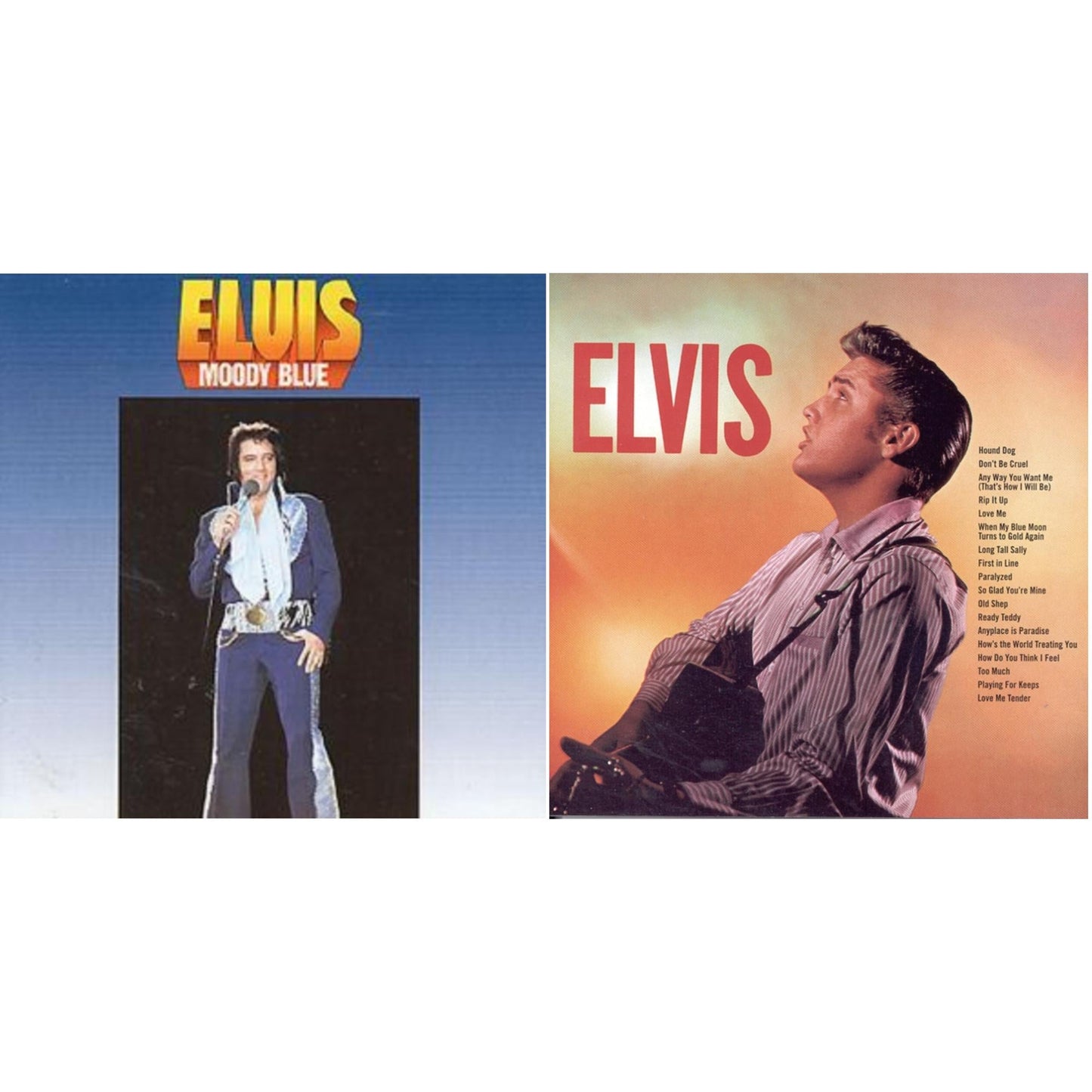 Elvis Presley - Moody Blue & Elvis - CD Bundle