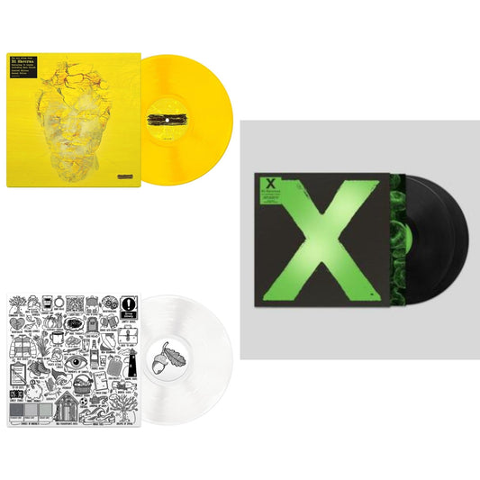 Ed Sheeran - - (Subtract) (Yellow LP Vinyl) & Autumn Variations (White LP Vinyl) & X (10Th Anniversary/2LP)