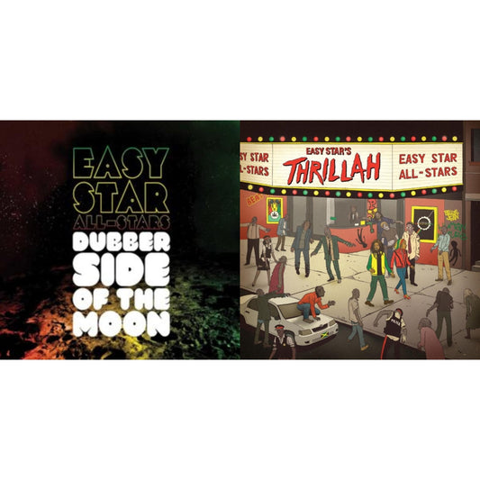 Easy Star All-Stars - Dubber Side Of The Moon & Easy Star's Thrillah - LP Vinyl Bundle