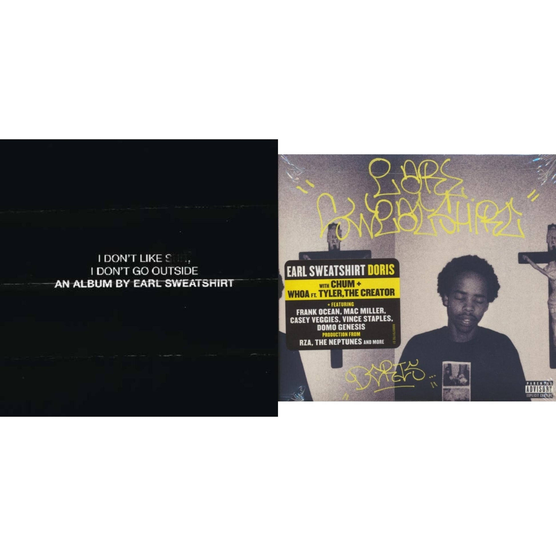 Earl Sweatshirt - I Don't Like Shit I Don't Go Outside & Doris - CD Bundle