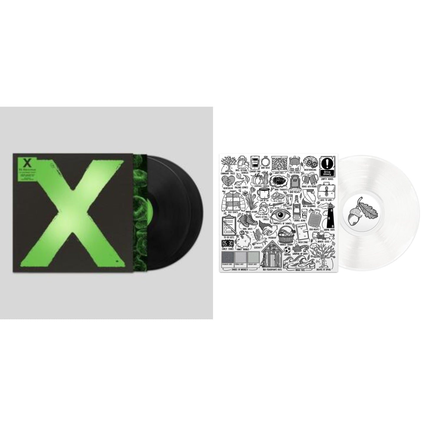 Ed Sheeran - Autumn Variations (White LP Vinyl) & X (10Th Anniversary/2LP)