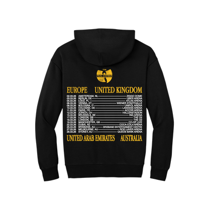Wu-Tang Clan Final Chamber International Hoodie Black Officially Licensed