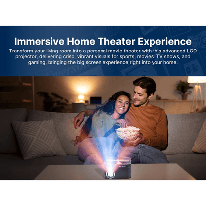 Emerson 120" Home Theater LCD Projector Combo with Built-In DVD Player