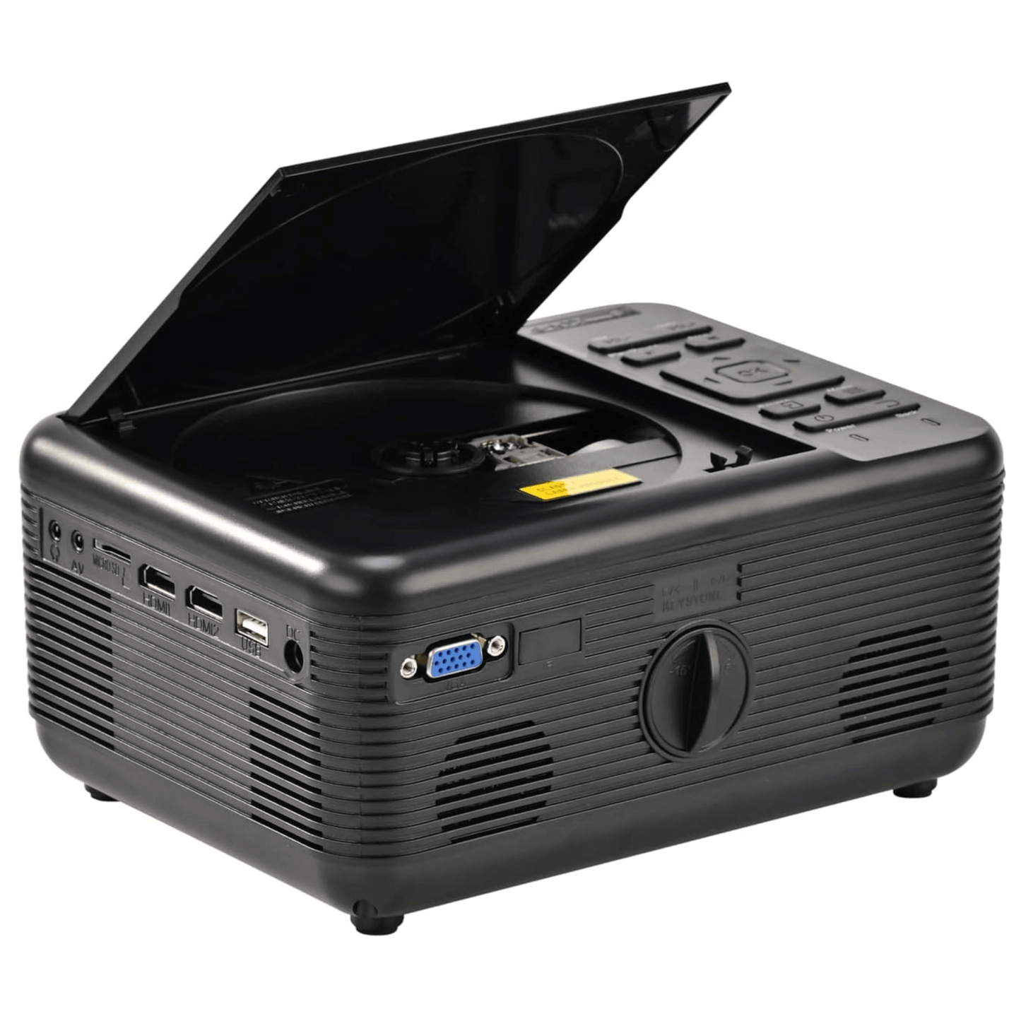 Emerson 120" Home Theater LCD Projector with Built-In TV Tuner and DVD Player