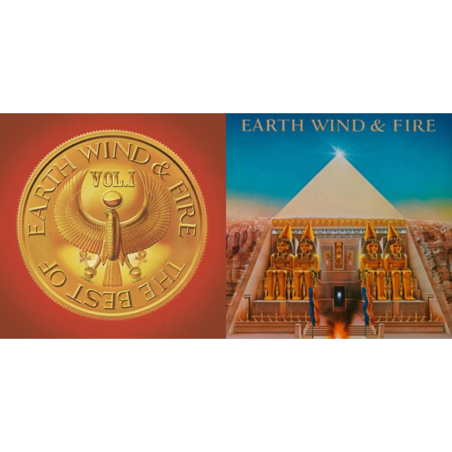 Earth Wind & Fire - Earth Wind & Fire - All N All (Black LP Vinyl) & Best Of Vol.1 (150G/Dl Card)
