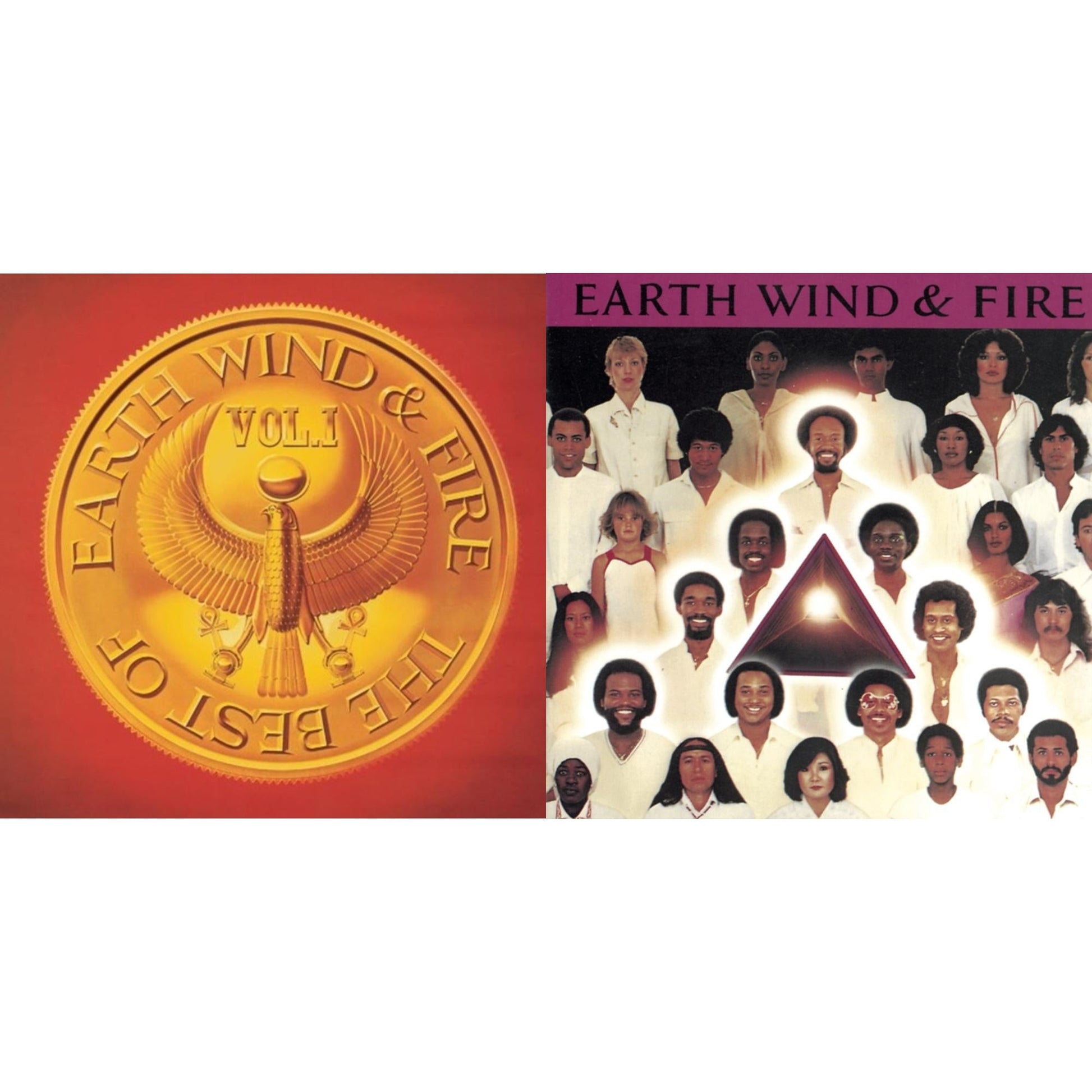 Earth Wind & Fire - Best Of Vol.1 & Faces - CD Bundle