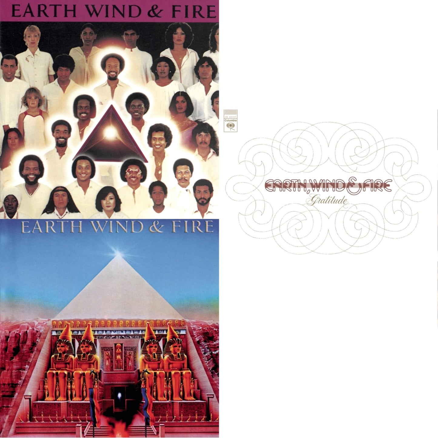 Earth Wind & Fire - Faces & All N All & Gratitude - CD Bundle