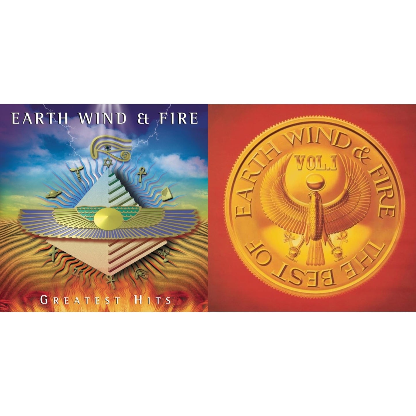 Earth Wind & Fire - Best Of Vol.1 & Greatest Hits - CD Bundle