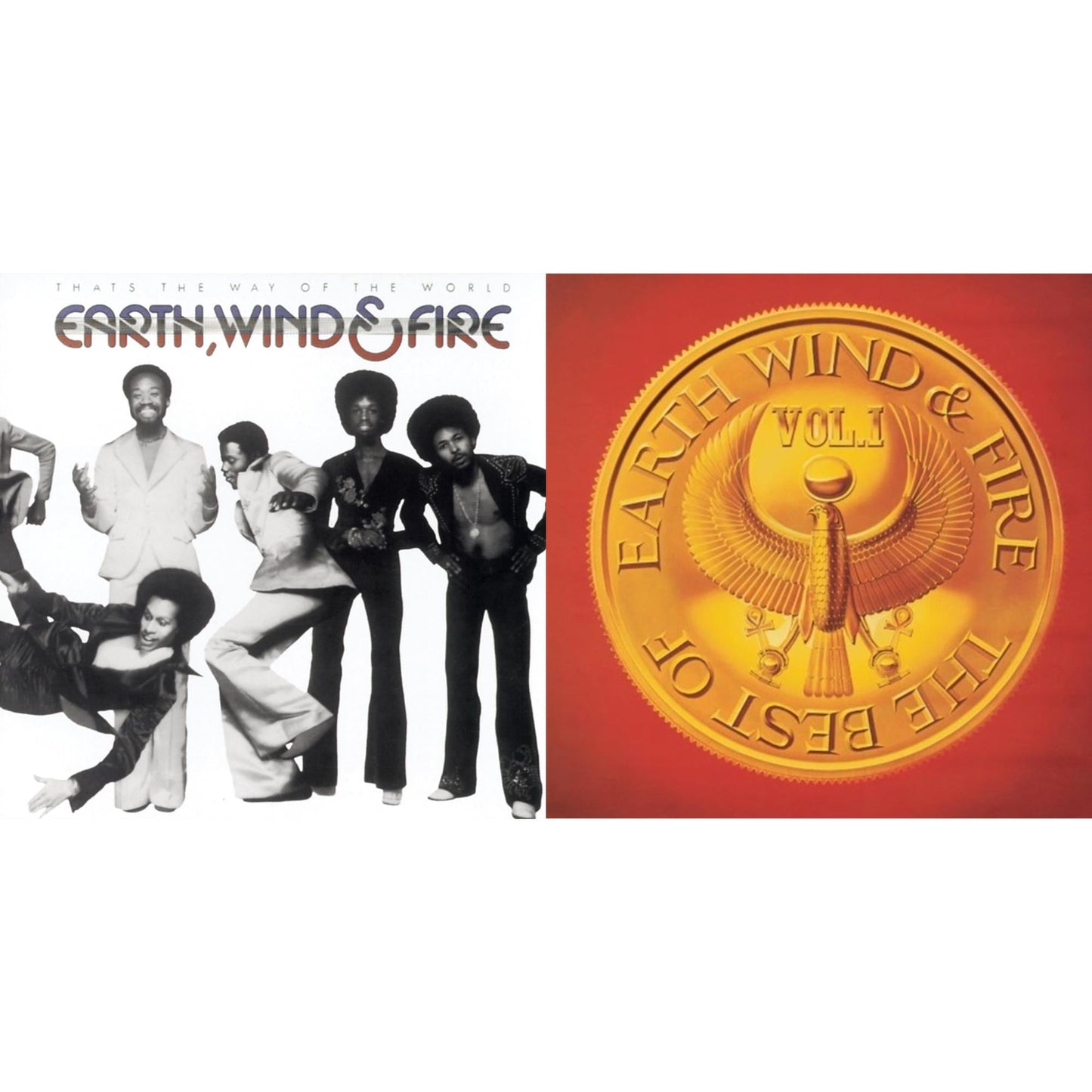Earth Wind & Fire - Best Of Vol.1 & That's The Way Of The World - CD Bundle