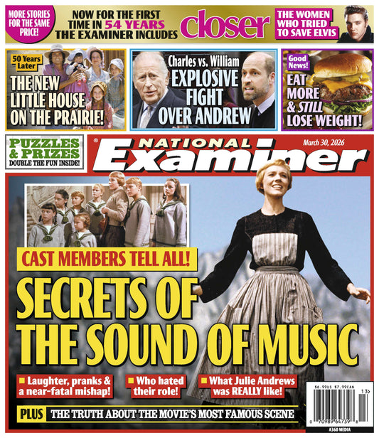 National Examiner - 03.30.26: Secrets Of The Sound Of Music, Cast Members Tell All, The New Little House On The Prairie, 50 Years Later, Charles Vs
