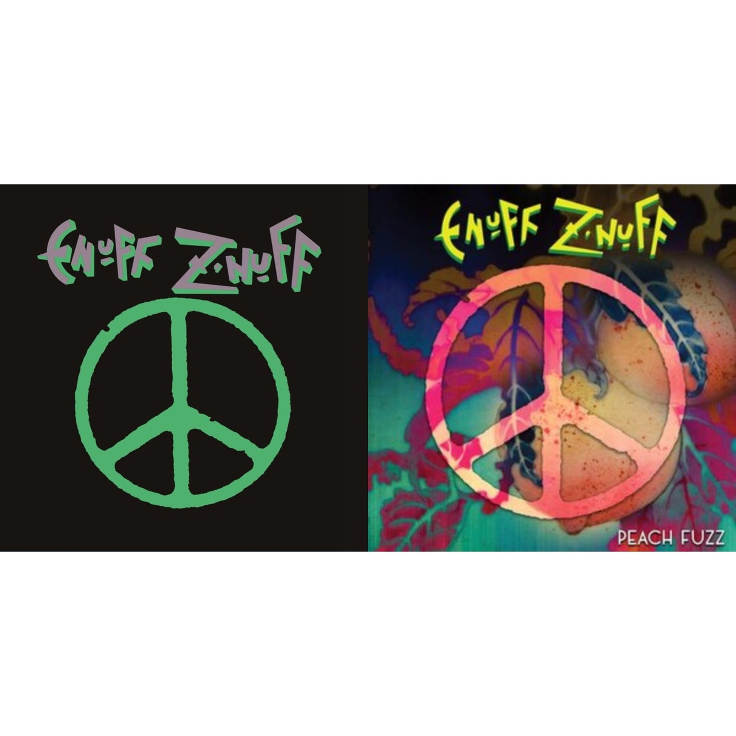 Enuff Z'nuff - Enuff Z'nuff (180G/Green LP Vinyl/Limited Edition) & Peach Fuzz (Peach LP Vinyl)