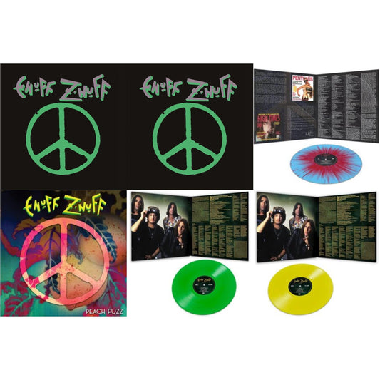 Enuff Z'nuff - Enuff Z'nuff (180G/Purple LP Vinyl/Limited Edition) & Enuff Z'nuff (180G/Green LP Vinyl/Limited Edition) & 1985 (Blue & Red Starburst LP Vinyl) & Peach Fuzz (Peach LP Vinyl) & Seven (Green LP Vinyl/Reissue) & Seven (Yellow LP