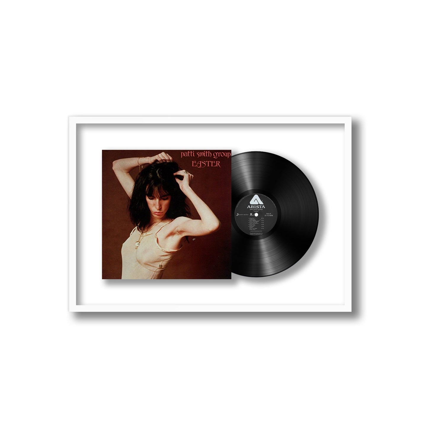 Patti Smith Easter Framed Vinyl Record