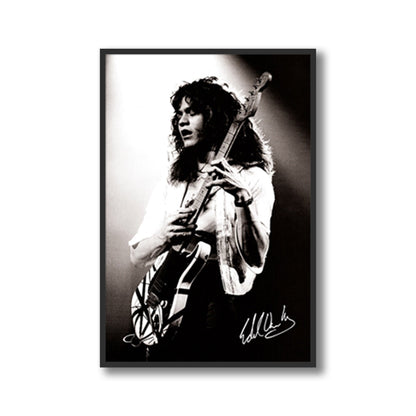 Eddie Van Halen Framed Poster