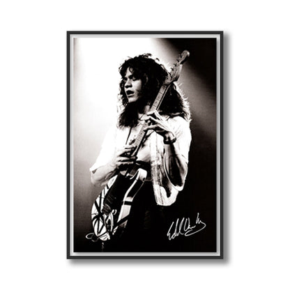 Eddie Van Halen Framed Poster