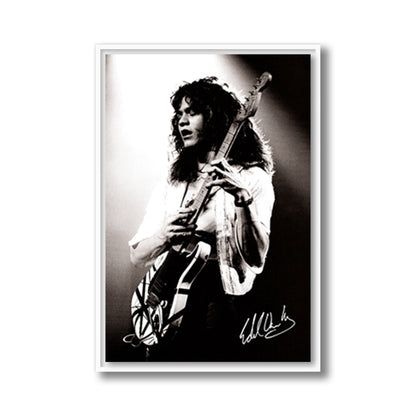 Eddie Van Halen Framed Poster