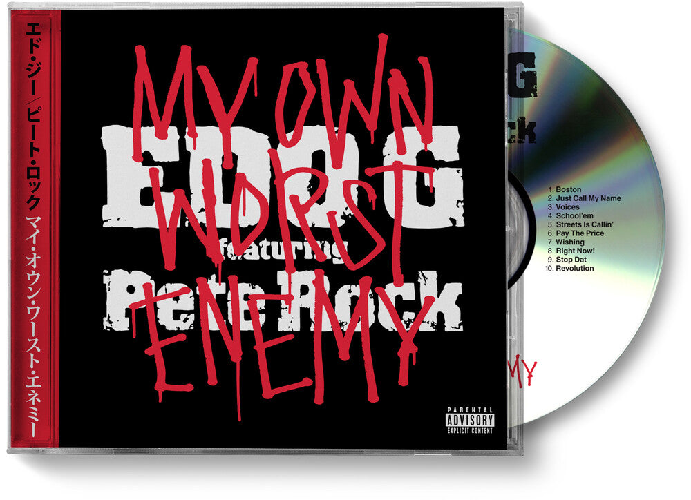 Edo G. ( Pete Rock  ) – My Own Worst Enemy (With Booklet, Coll, Phot, Remastered CD)