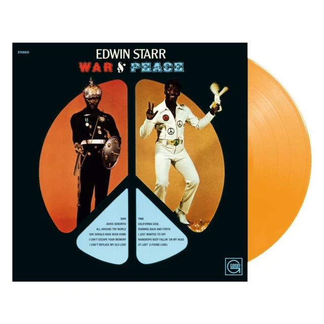 Edwin Starr - War And Peace [Orange] Vinyl Record