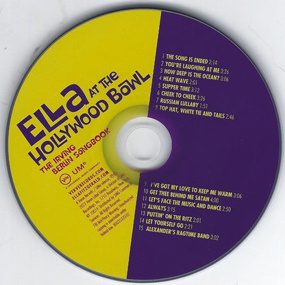 Ella Fitzgerald – Ella At The Hollywood Bowl: The Irving Berlin Songbook Music CD