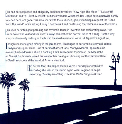 Ella Fitzgerald – Ella At Zardi's Music CD