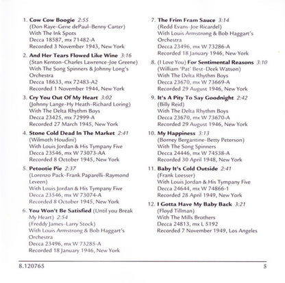 Ella Fitzgerald – Ella & Company, Vol. 4 Music CD