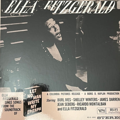Ella Fitzgerald – Let No Man Write My Epitaph (LP Vinyl) Vinyl Record