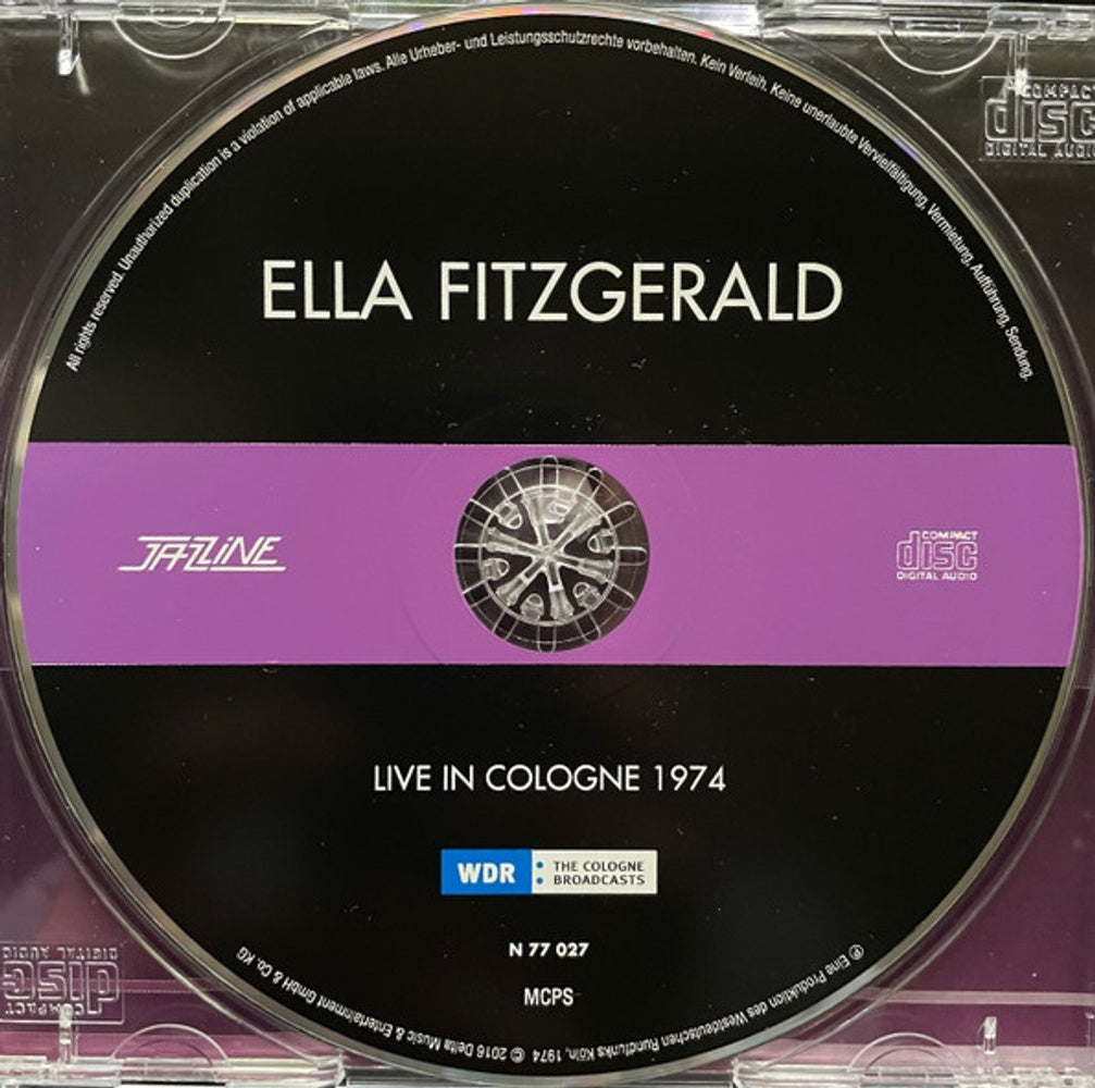 Ella Fitzgerald – Live In Cologne 1974 Music CD