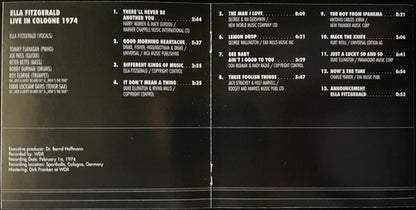 Ella Fitzgerald – Live In Cologne 1974 Music CD