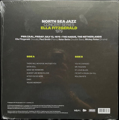 Ella Fitzgerald – North Sea Jazz Concert Series, 1979 (LP Vinyl) Vinyl Record