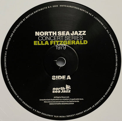 Ella Fitzgerald – North Sea Jazz Concert Series, 1979 (LP Vinyl) Vinyl Record
