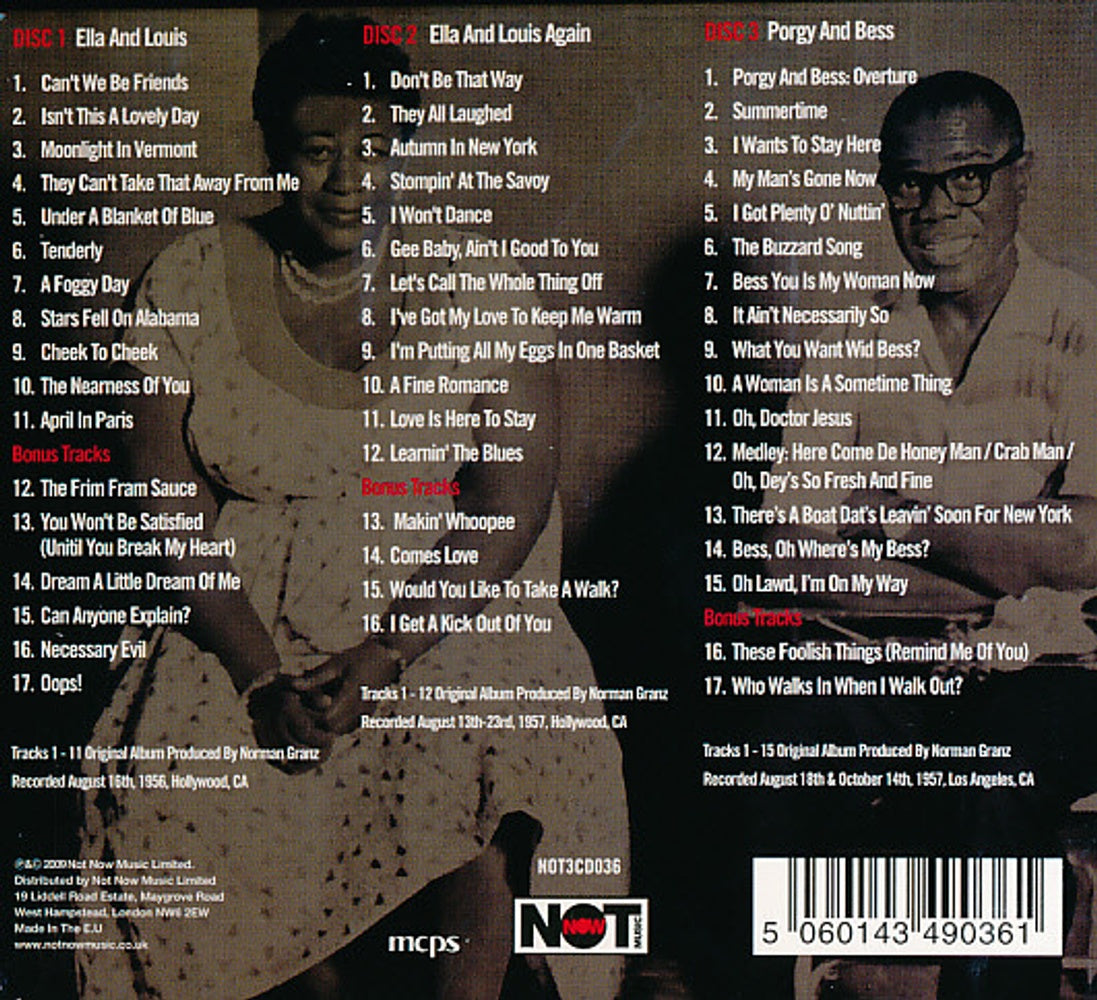 Ella & Louis – Definitive (3-CD)