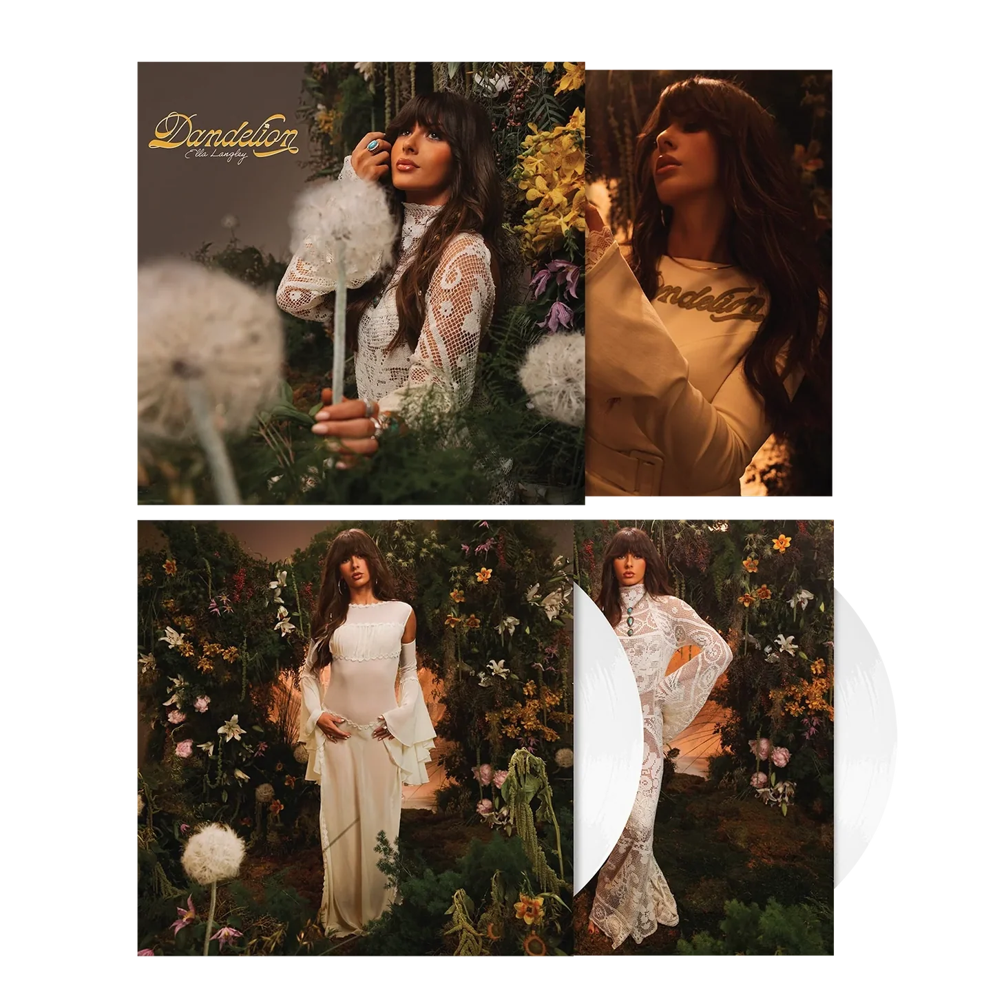 Ella Langley - Dandelion [Puffball White] Vinyl Record