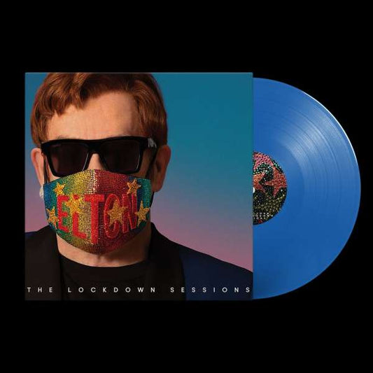 Elton John The Lockdown Sessions Blue 2 LP Vinyl Record