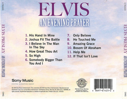 Elvis Presley – An Evening Prayer Music CD