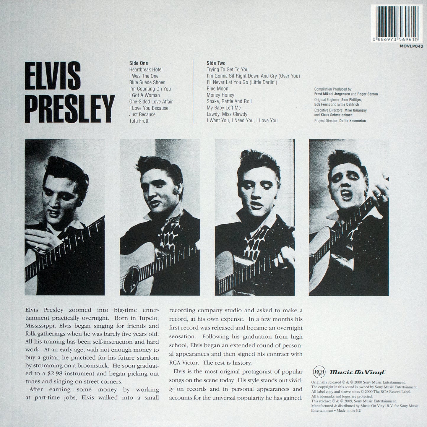 Elvis Presley – Elvis Presley (LP Vinyl) Vinyl Record