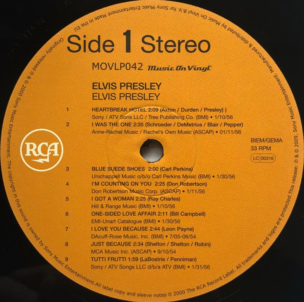 Elvis Presley – Elvis Presley (LP Vinyl) Vinyl Record