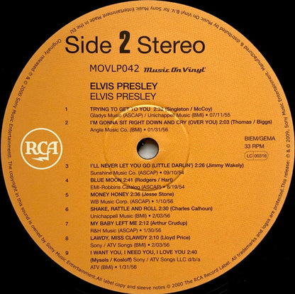 Elvis Presley – Elvis Presley (LP Vinyl) Vinyl Record