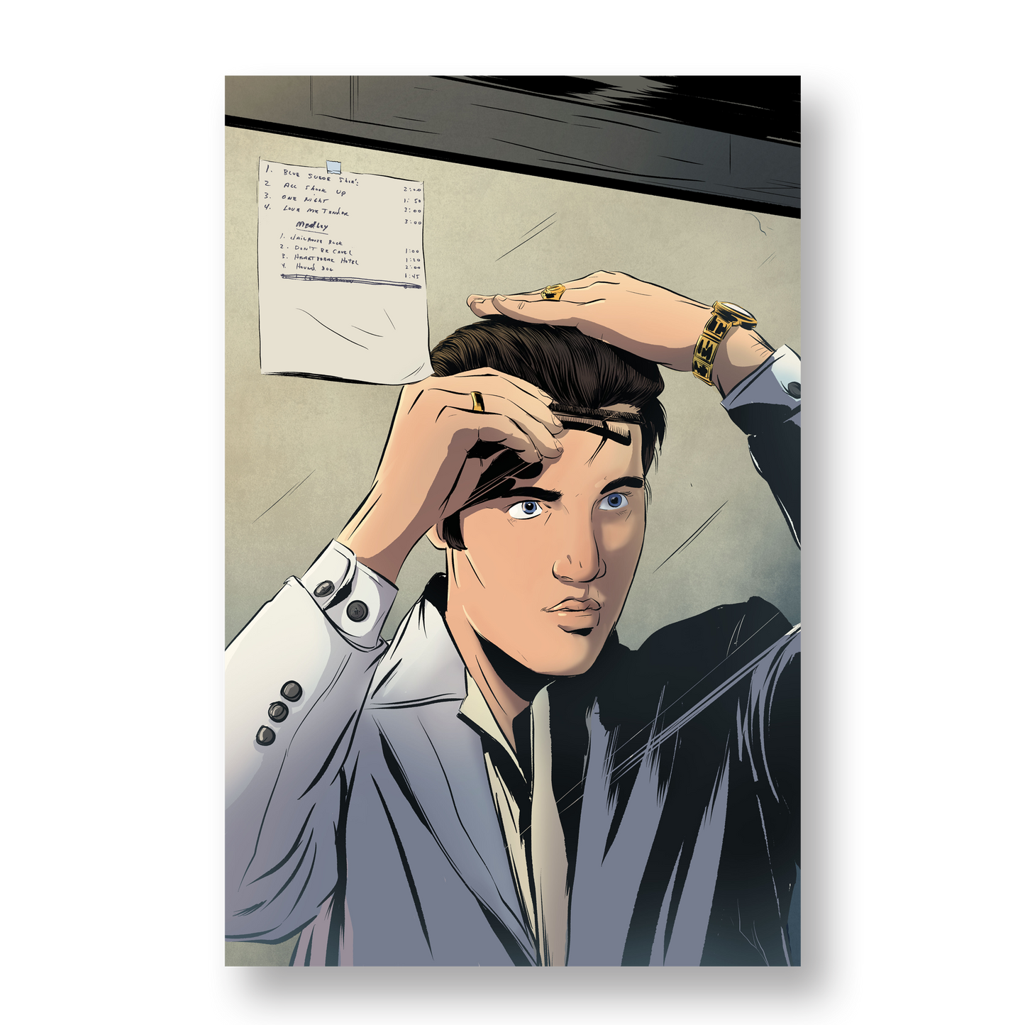 Elvis Presley The Official Graphic Novel - Deluxe Bundle Edition Book