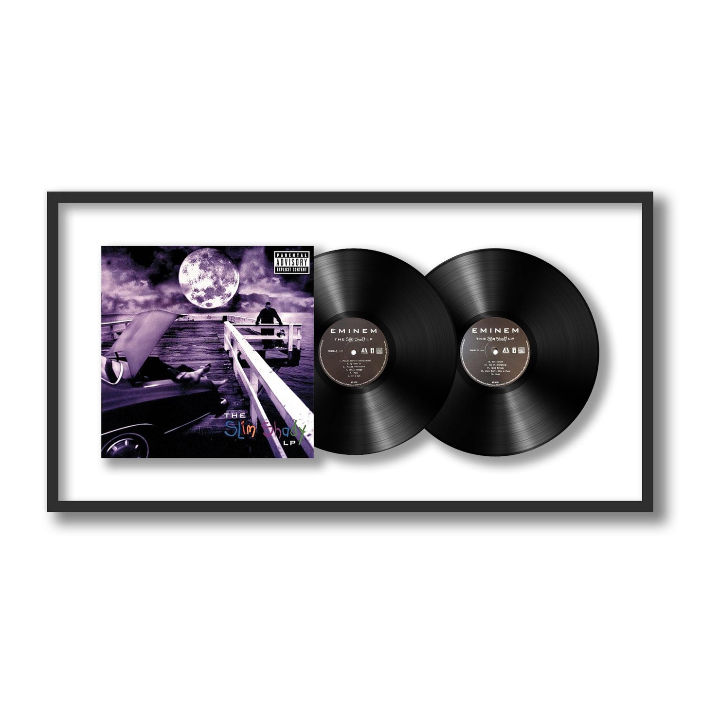 Eminem The Slim Shady Framed Vinyl Record