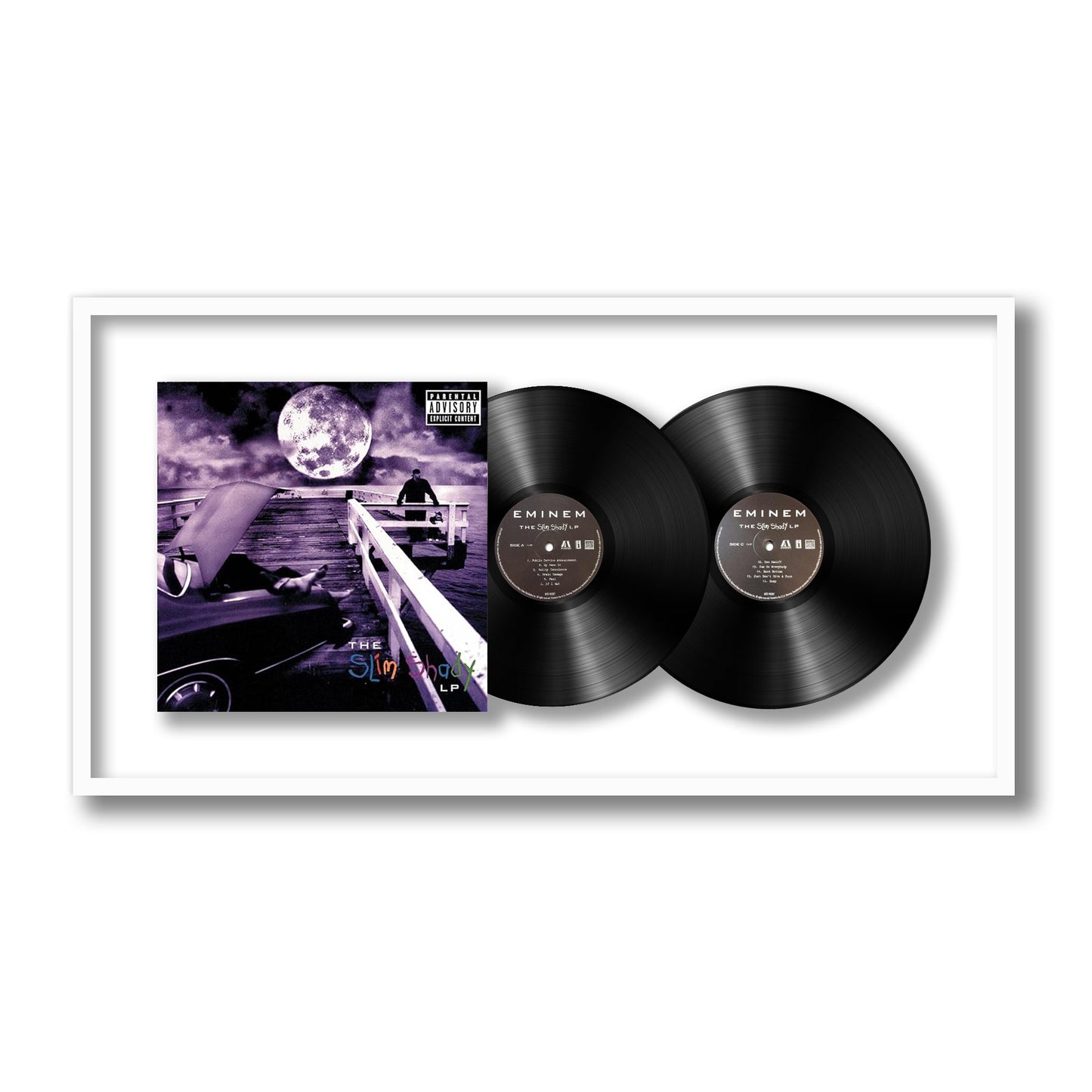 Eminem The Slim Shady Framed Vinyl Record