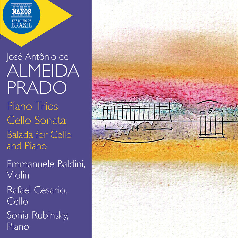 Emmanuele Baldini – Almeida Prado: Pno Trios Vc Sonata Balada For Vc Music CD
