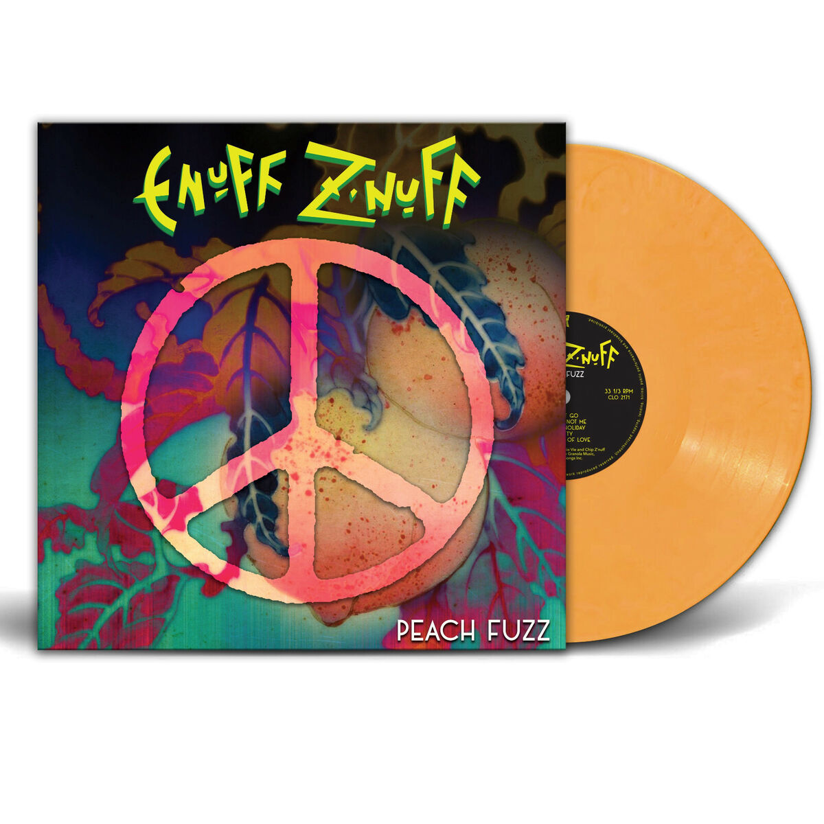 Enuff Z'nuff - Peach Fuzz [Peach] Vinyl Record