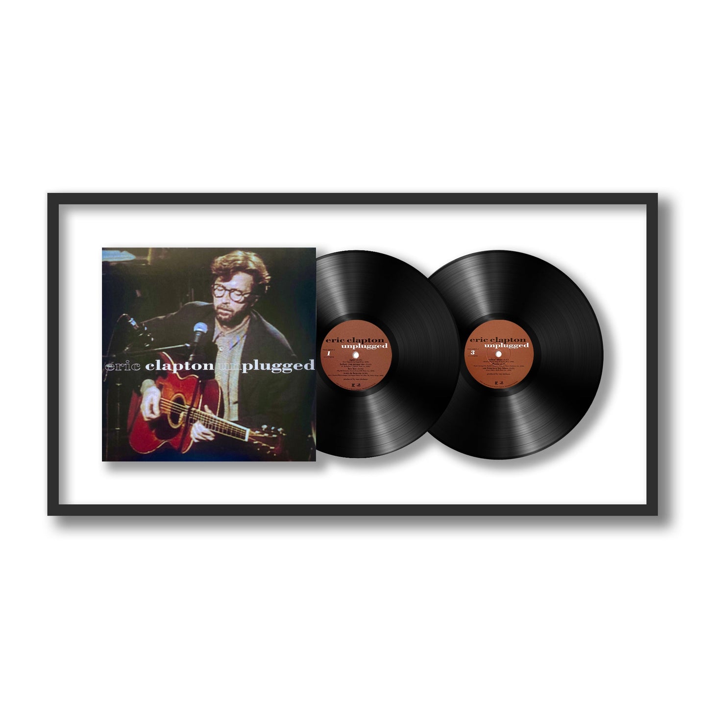 Eric Clapton Unplugged Framed Vinyl Record