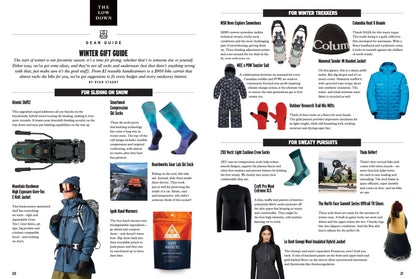 Explore - Winter 2024: 25+ Winter Gift Guide Essentials, Freeride World Tour, Sober Living In Mountain Towns, Skiing Baffin Island, MEC's Future, Traditional Snowshoes, Winter Camping Tips & More!