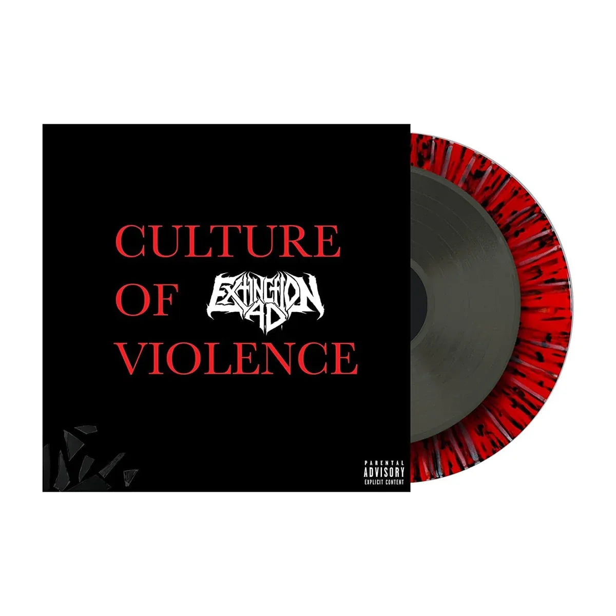 Extinction a.D. - Culture Of Violence [2LP 10-inch Red & Black] Vinyl Record