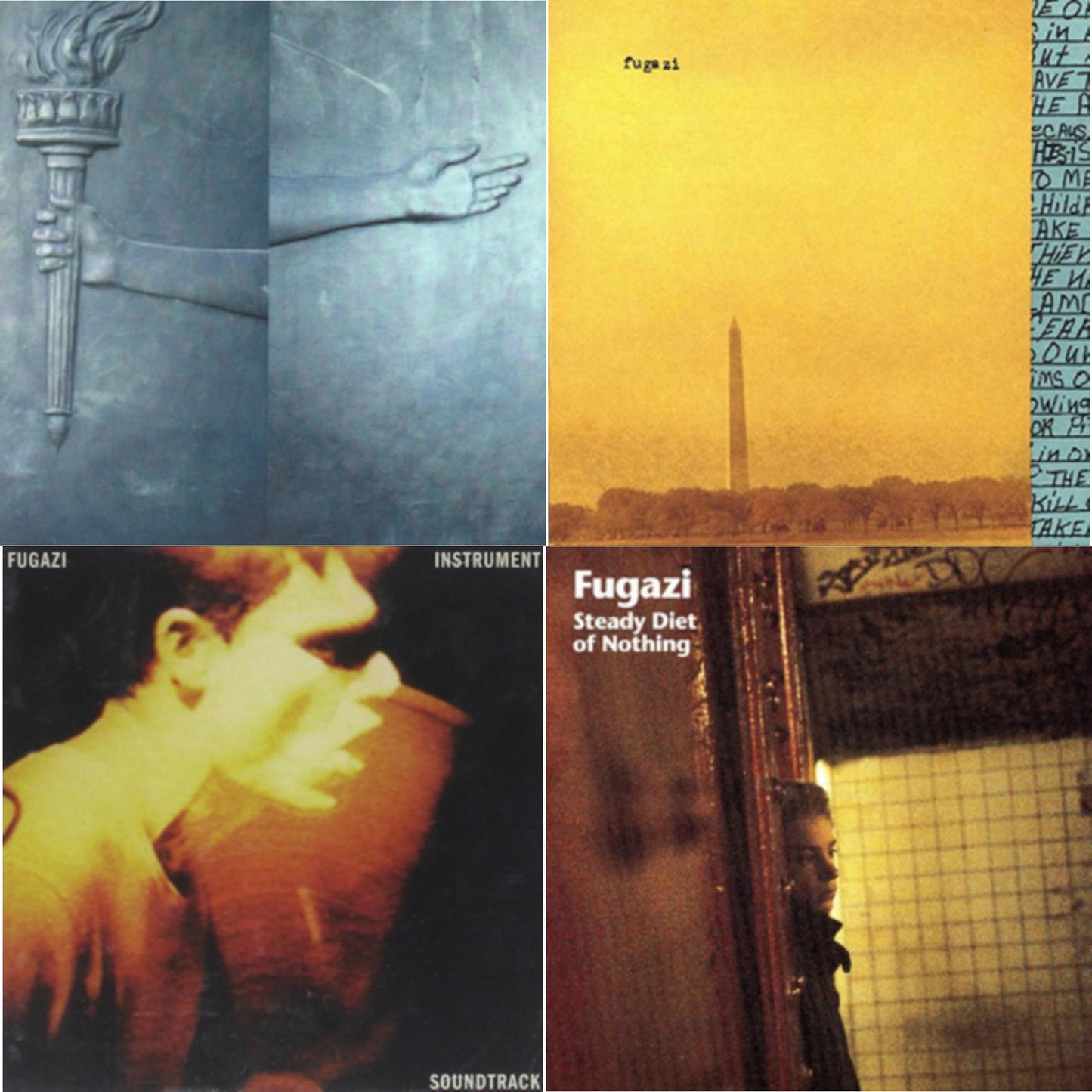 Fugazi - Steady Diet Of Nothing & In On The Killtaker & Instrument Soundtrack & Argument - LP Vinyl Bundle