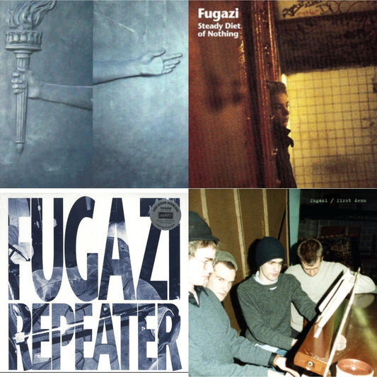 Fugazi - Repeater (Blue LP Vinyl) & First Demo & Steady Diet Of Nothing & Argument
