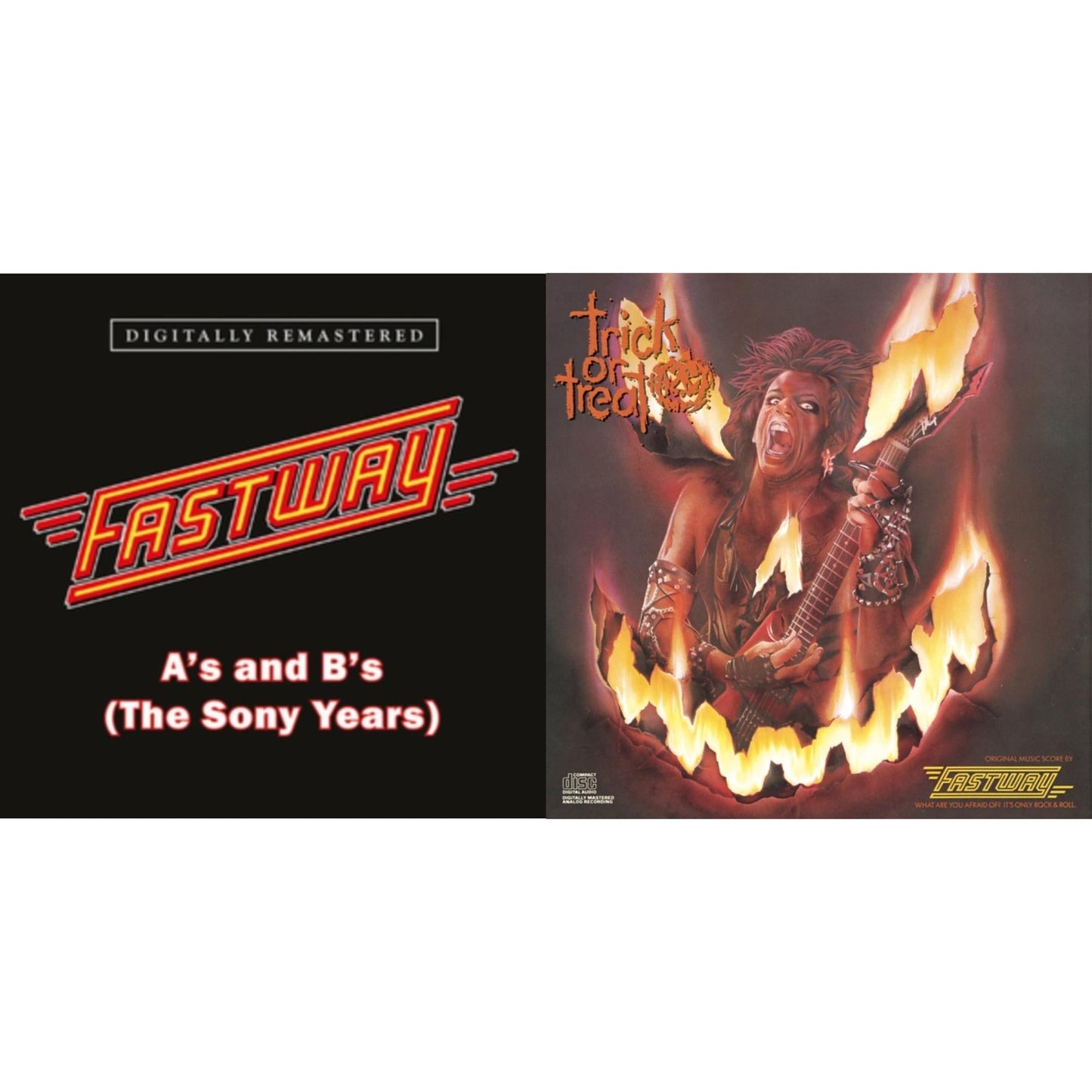 Fastway - A's & B's (The Sony Years) & Trick Or Treat - CD Bundle
